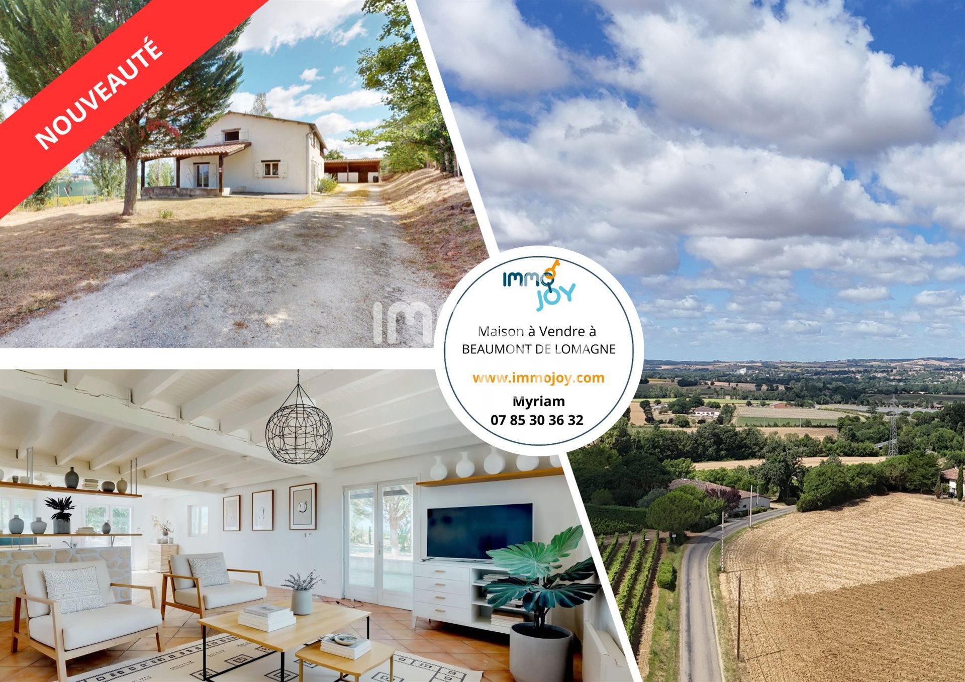 Maison à vendre, 140m², Beaumont-de-Lomagne