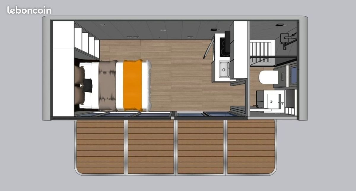 Maison à vendre, 14m², Bourges