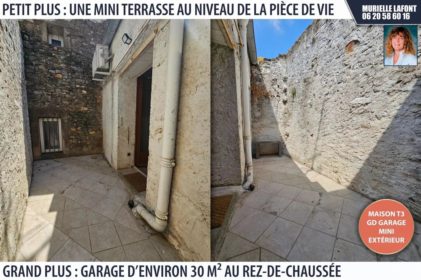 Maison à louer, 55m², Saint-Couat-d'Aude