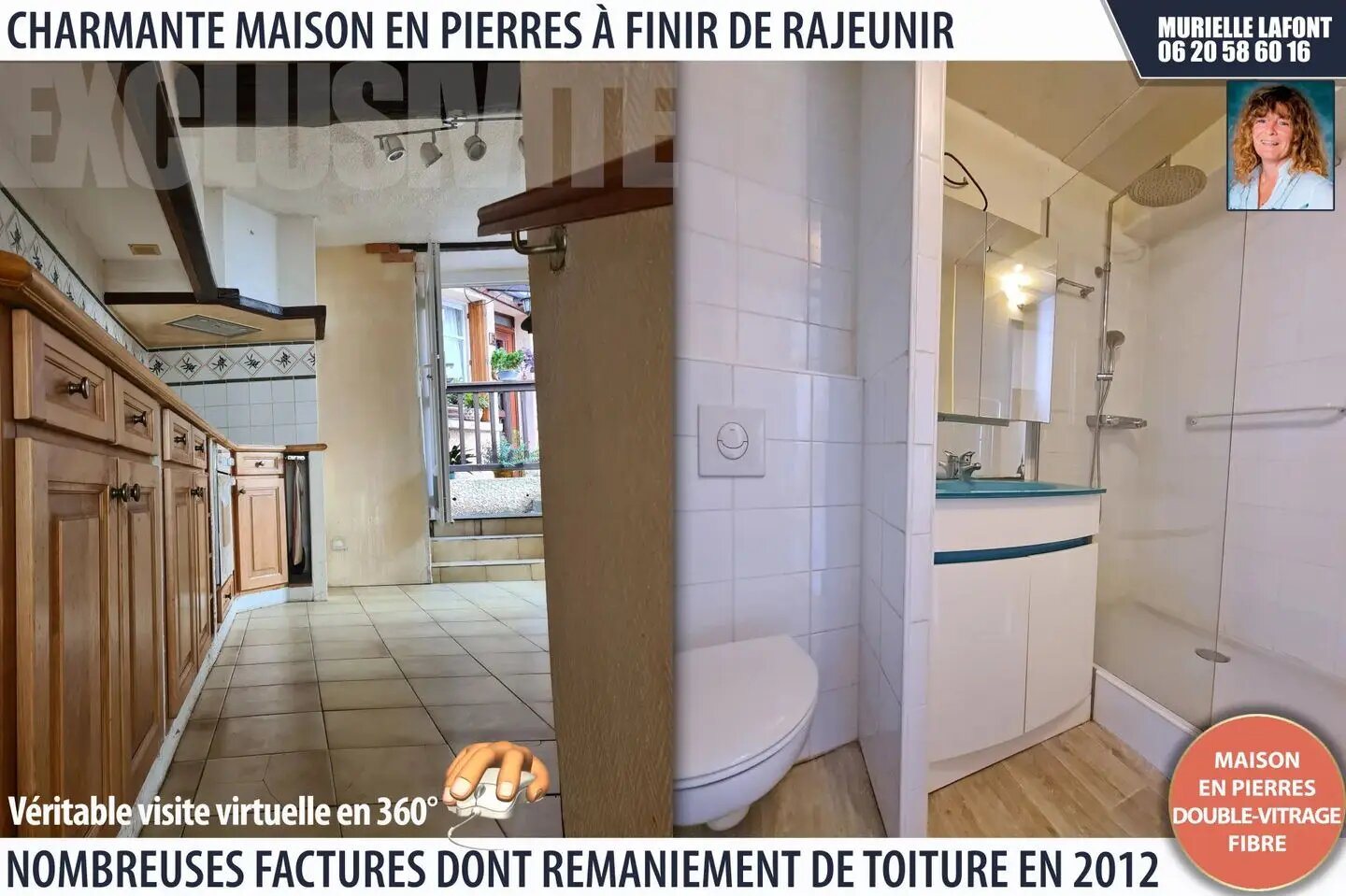 Maison à vendre, 65m², Capendu