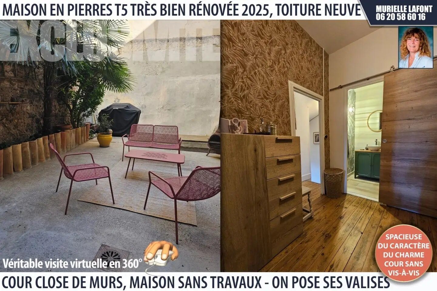 Maison à vendre, 123m², Capendu