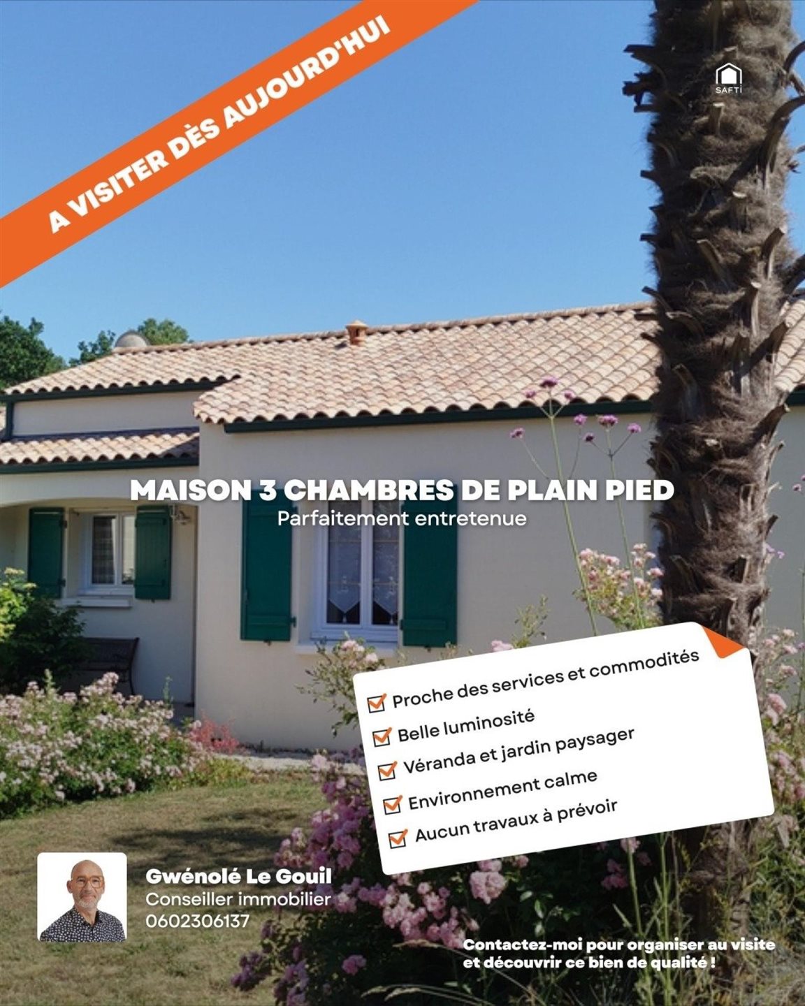 Maison à vendre, 88m², L'Aiguillon-sur-Vie