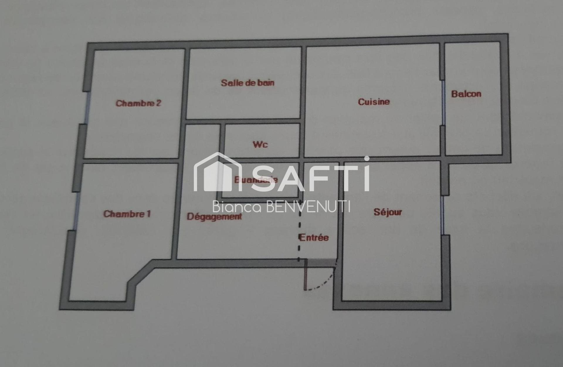 Appartement à vendre, 70m², Hagondange