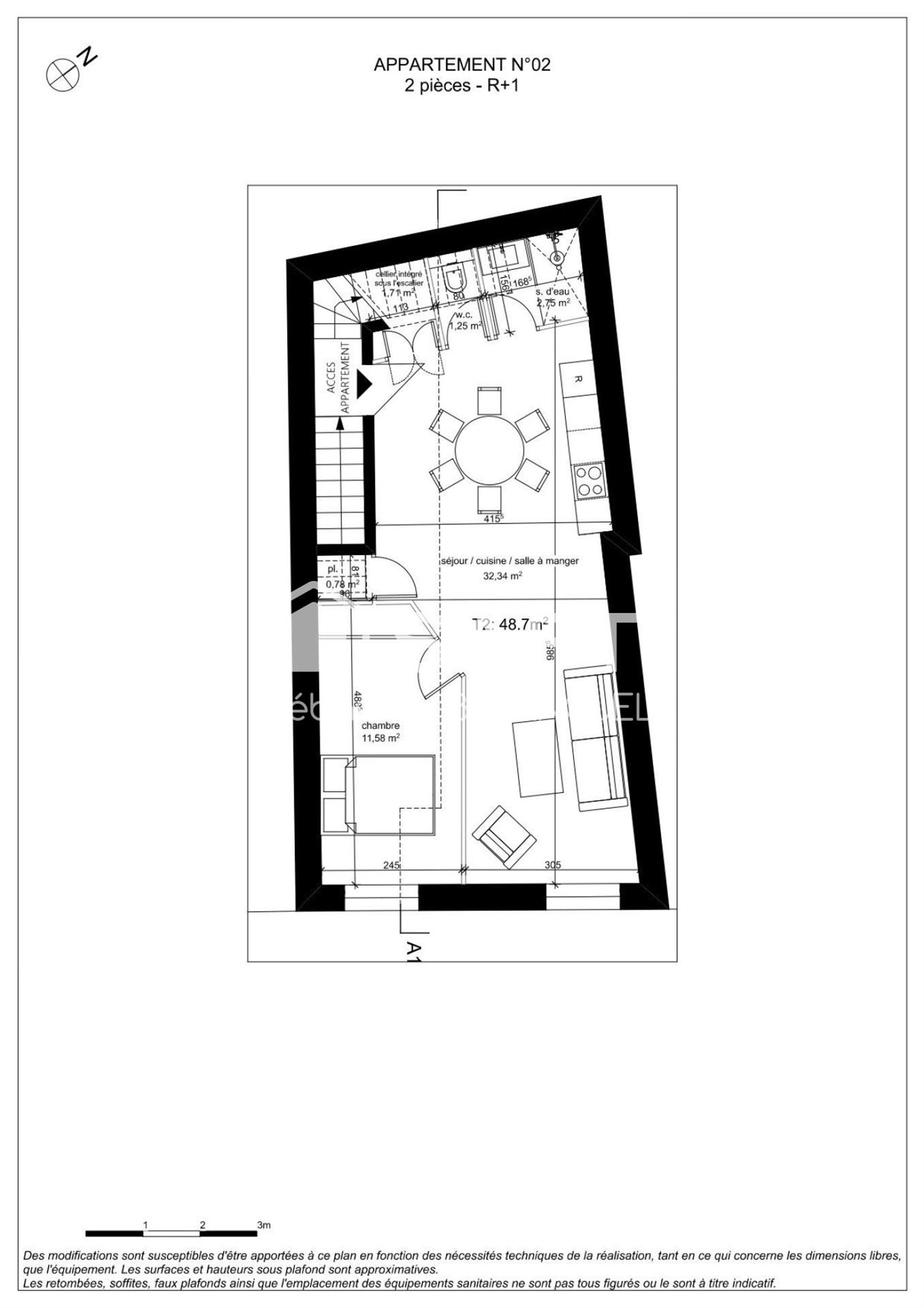 Appartement à vendre, 48m², Agde (Cap d'Agde)