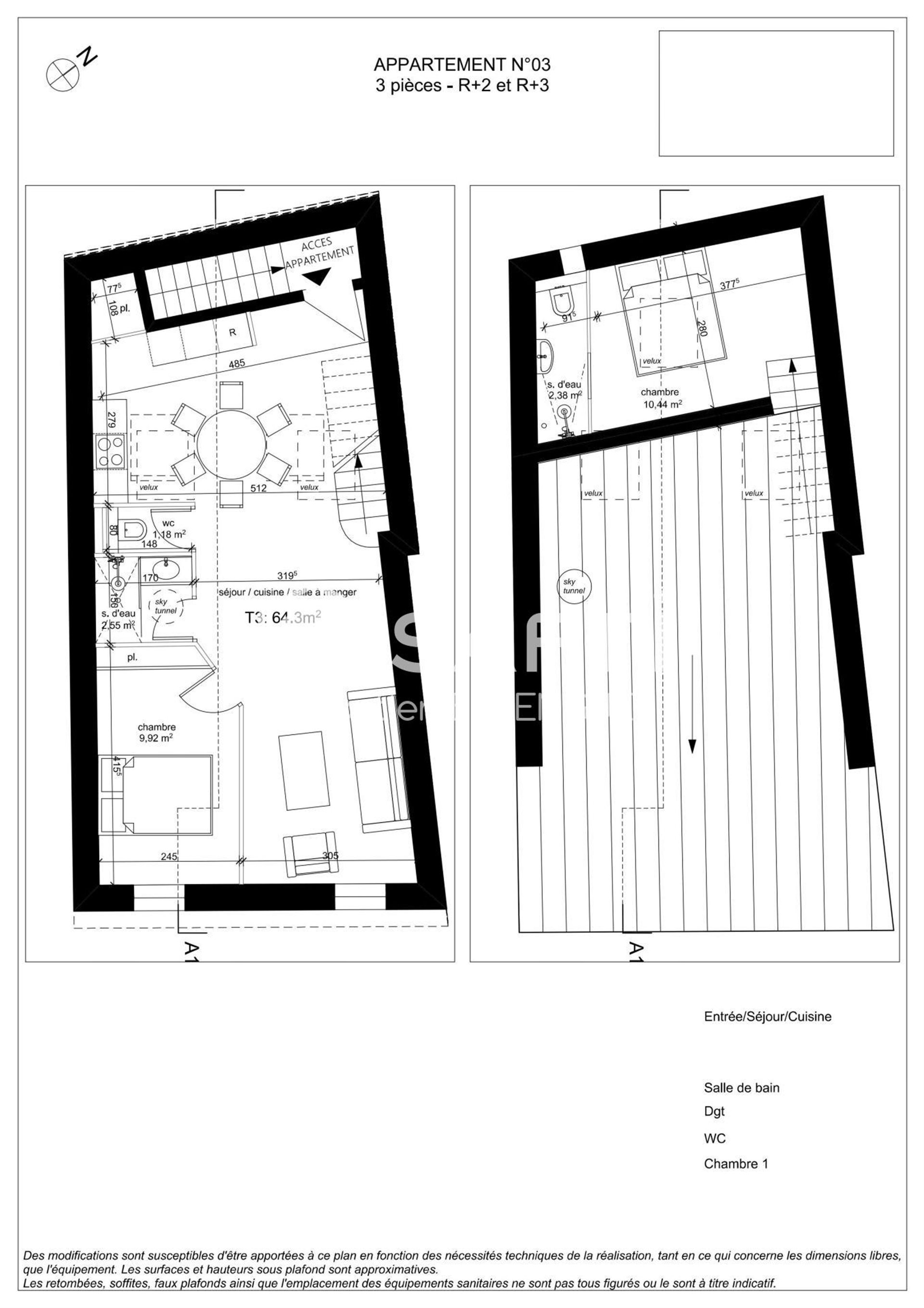 Appartement à vendre, 64m², Agde (Cap d'Agde)