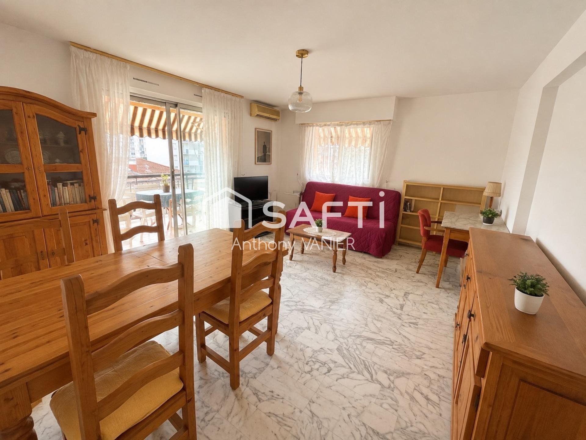 Appartement à vendre, 51m², Nice