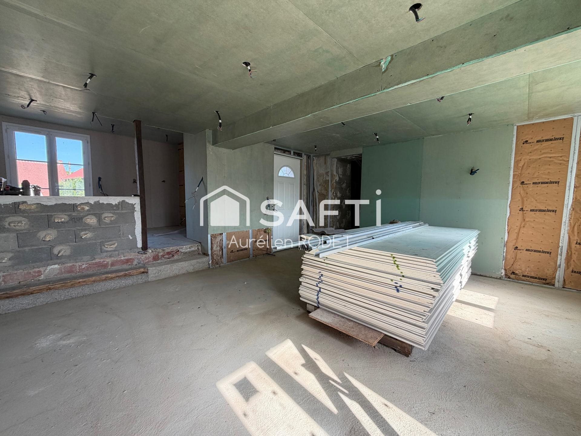 Maison à vendre, 75m², Luant