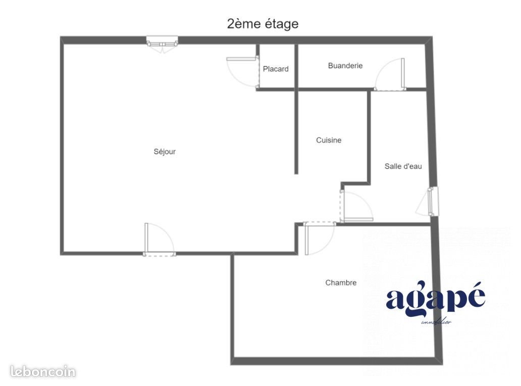 Appartement à louer, 35m², Nevers