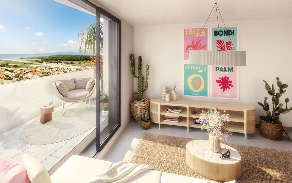 Appartement à vendre, 63m², Le Barcarès