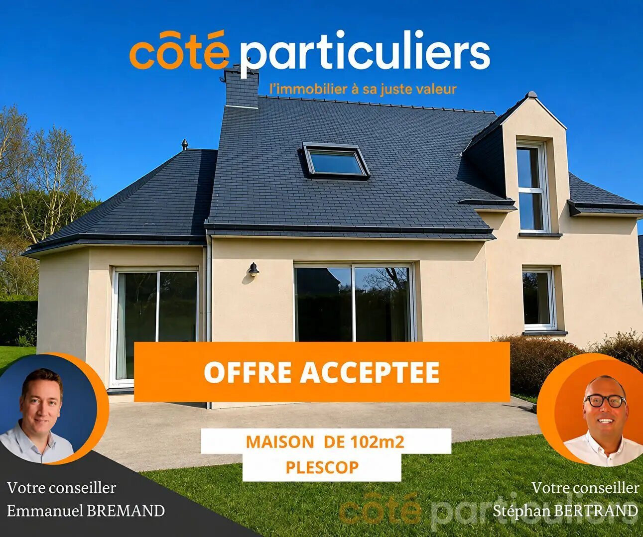 Maison à vendre, 102m², Plescop