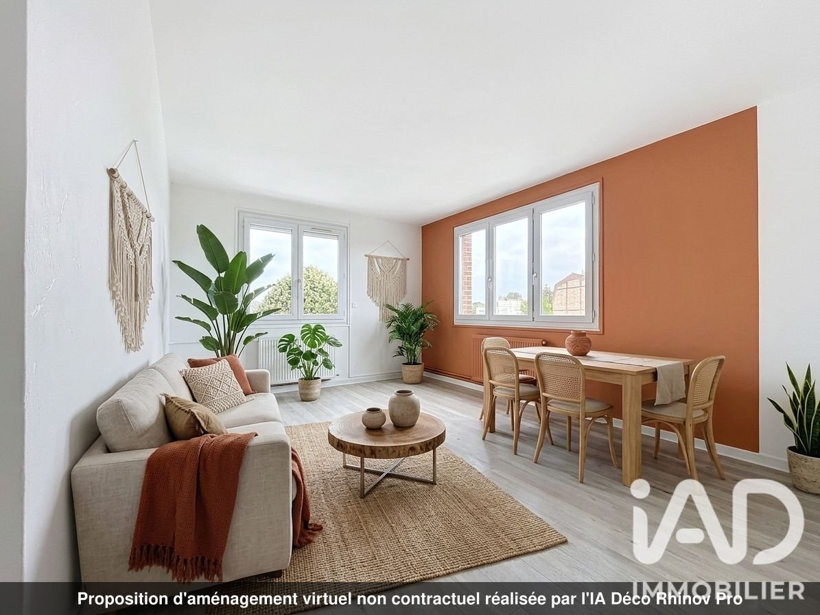 Appartement à vendre, 55m², Sotteville-lès-Rouen