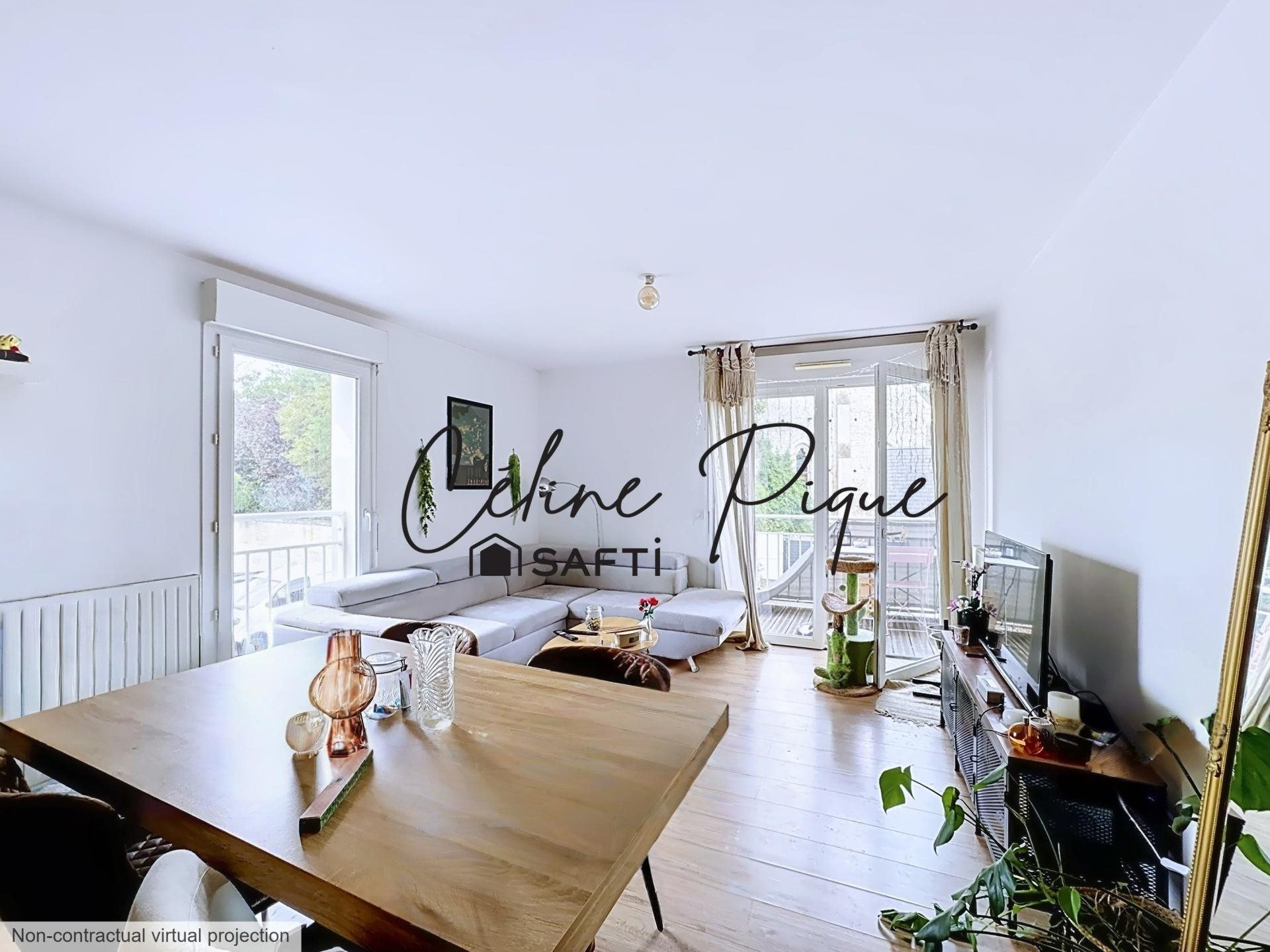 Appartement à vendre, 61m², Fleury-sur-Orne