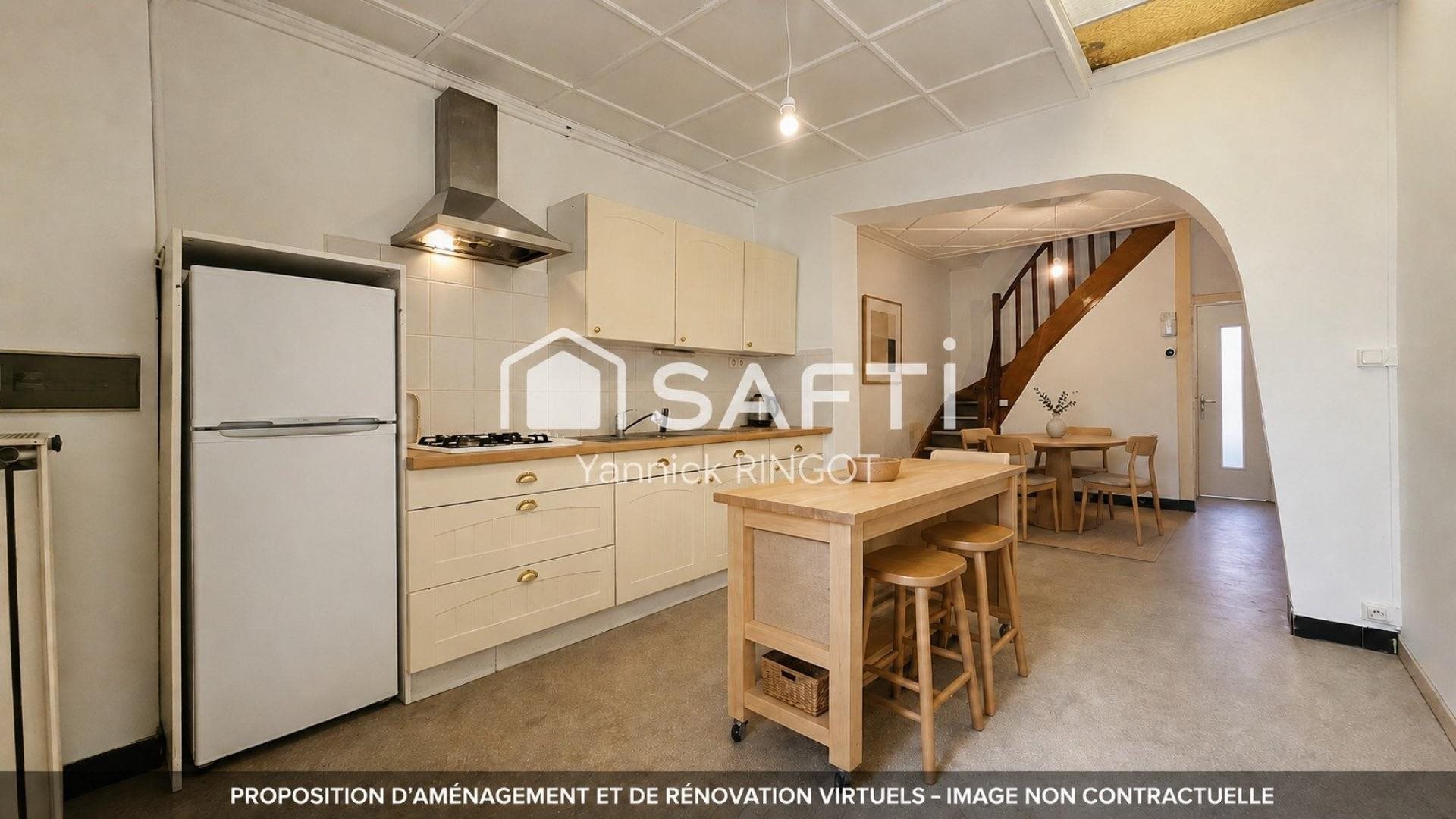 Maison à vendre, 68m², Hénin-Beaumont