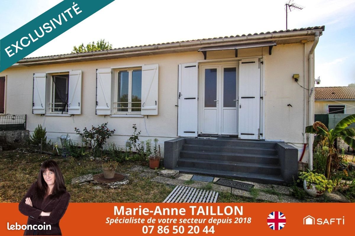 Maison à vendre, 75m², Saint-Ciers-sur-Gironde
