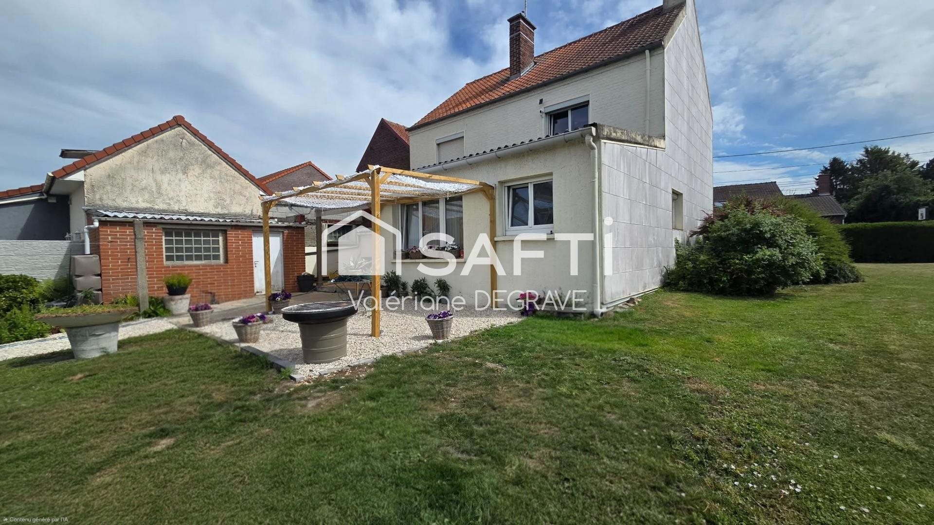 Maison à vendre, 124m², Courcelles-lès-Lens