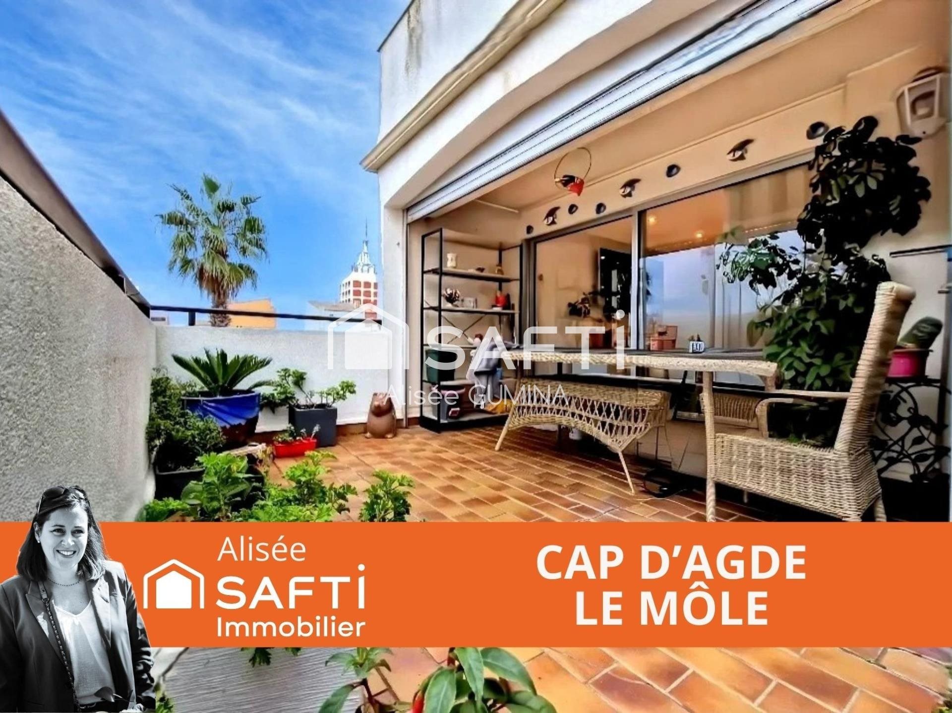 Appartement à vendre, 45m², Agde (Cap d'Agde)