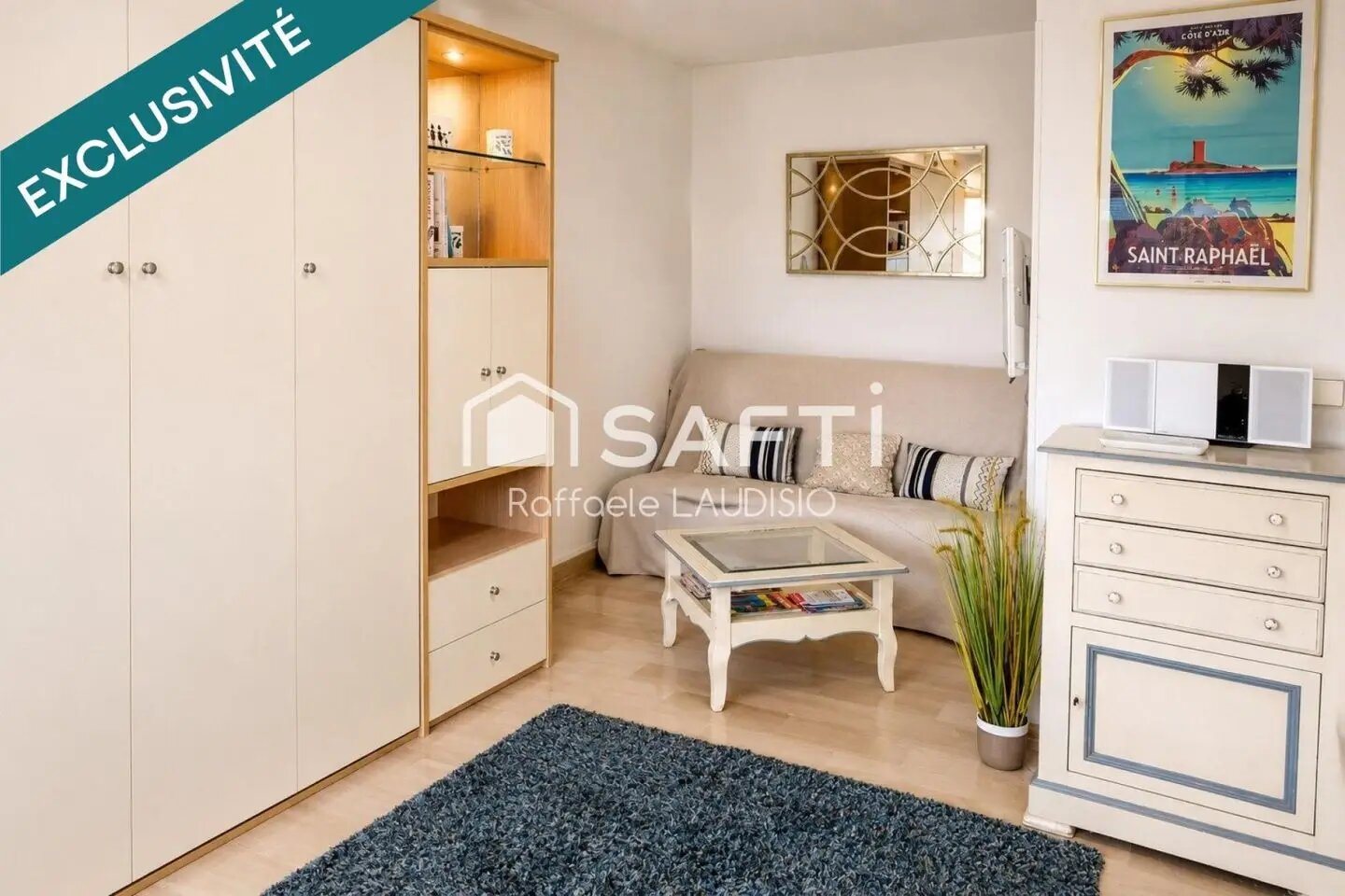 Appartement à vendre, 28m², Saint-Raphaël