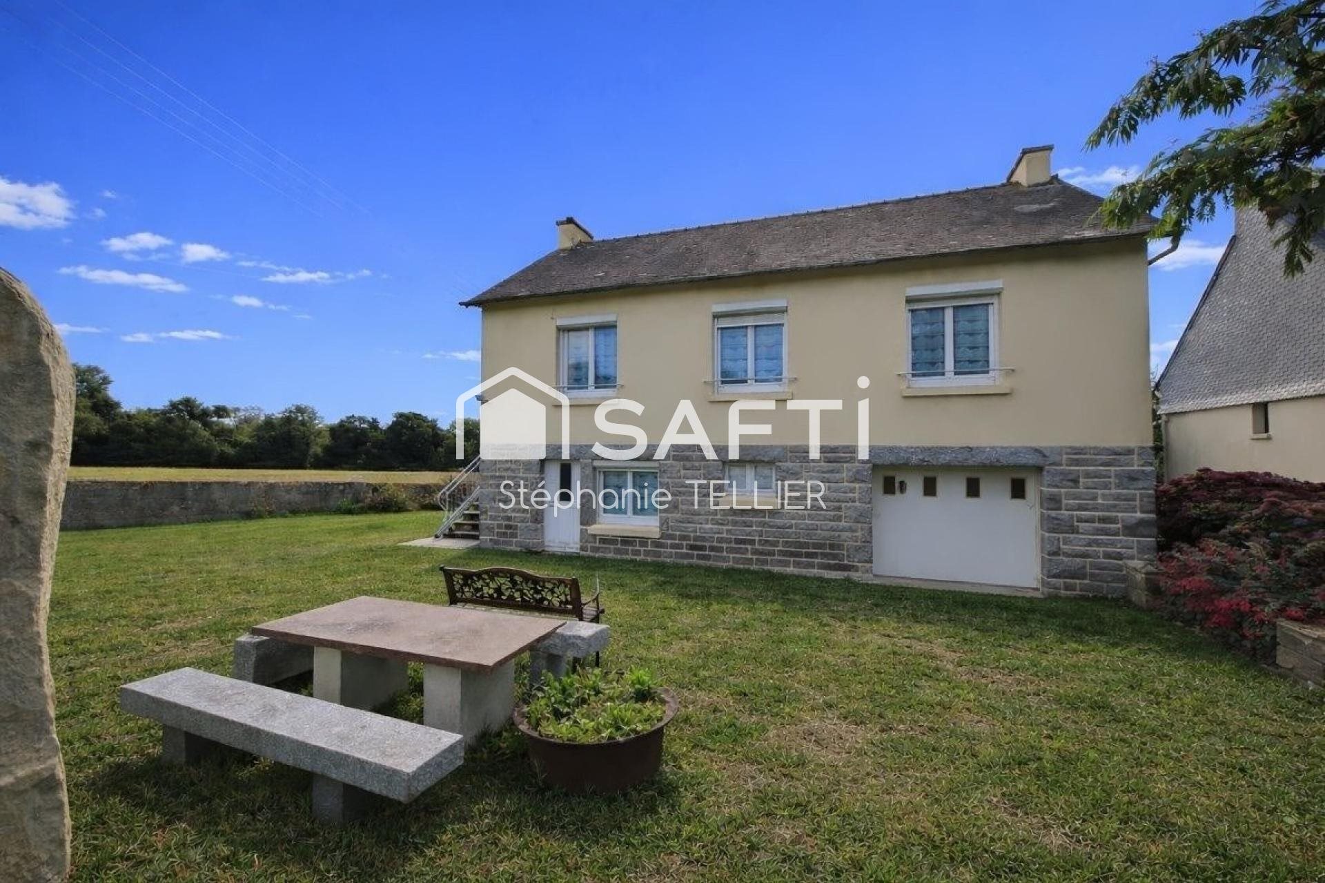 Maison à vendre, 68m², Saint-Nicolas-du-Pélem