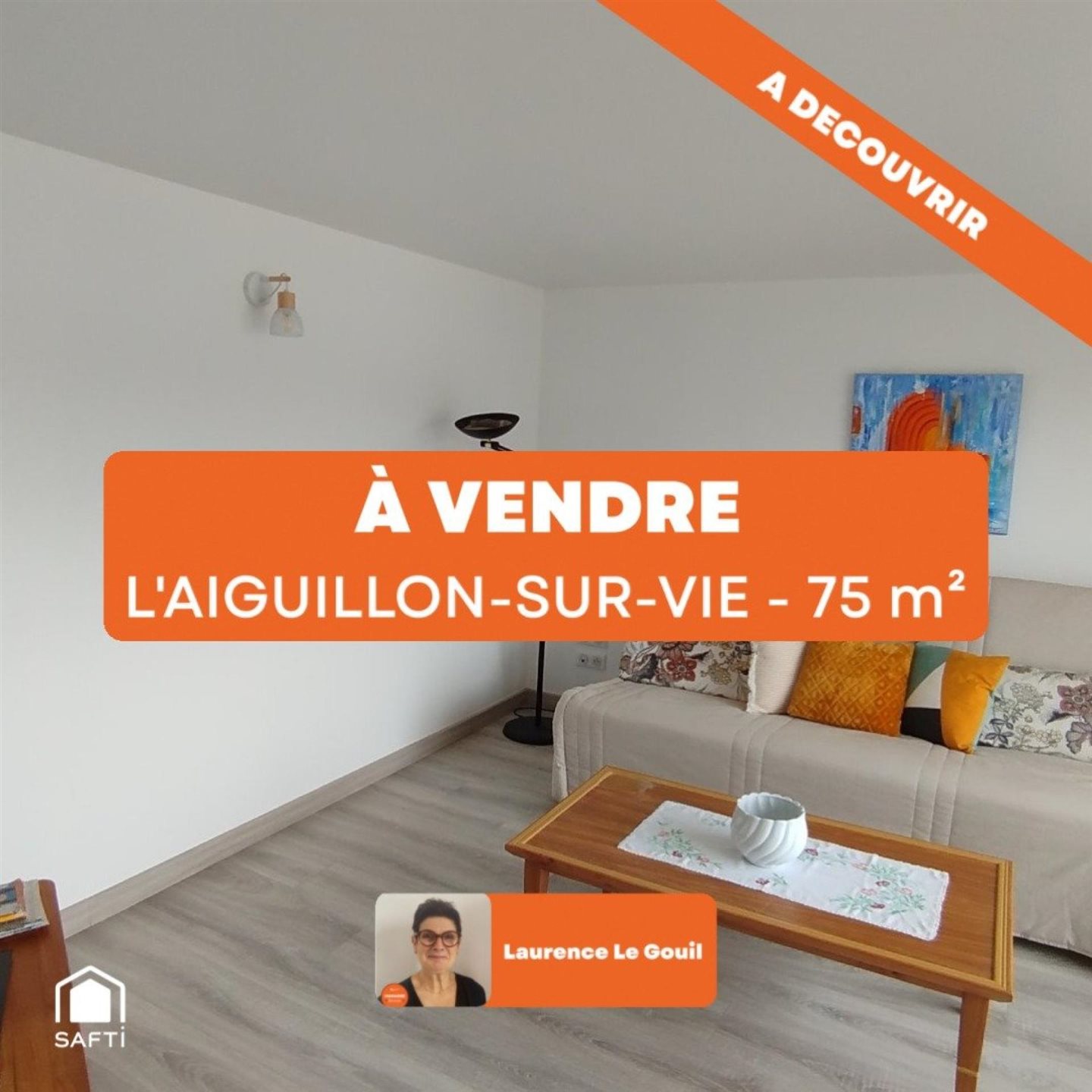 Maison à vendre, 75m², L'Aiguillon-sur-Vie