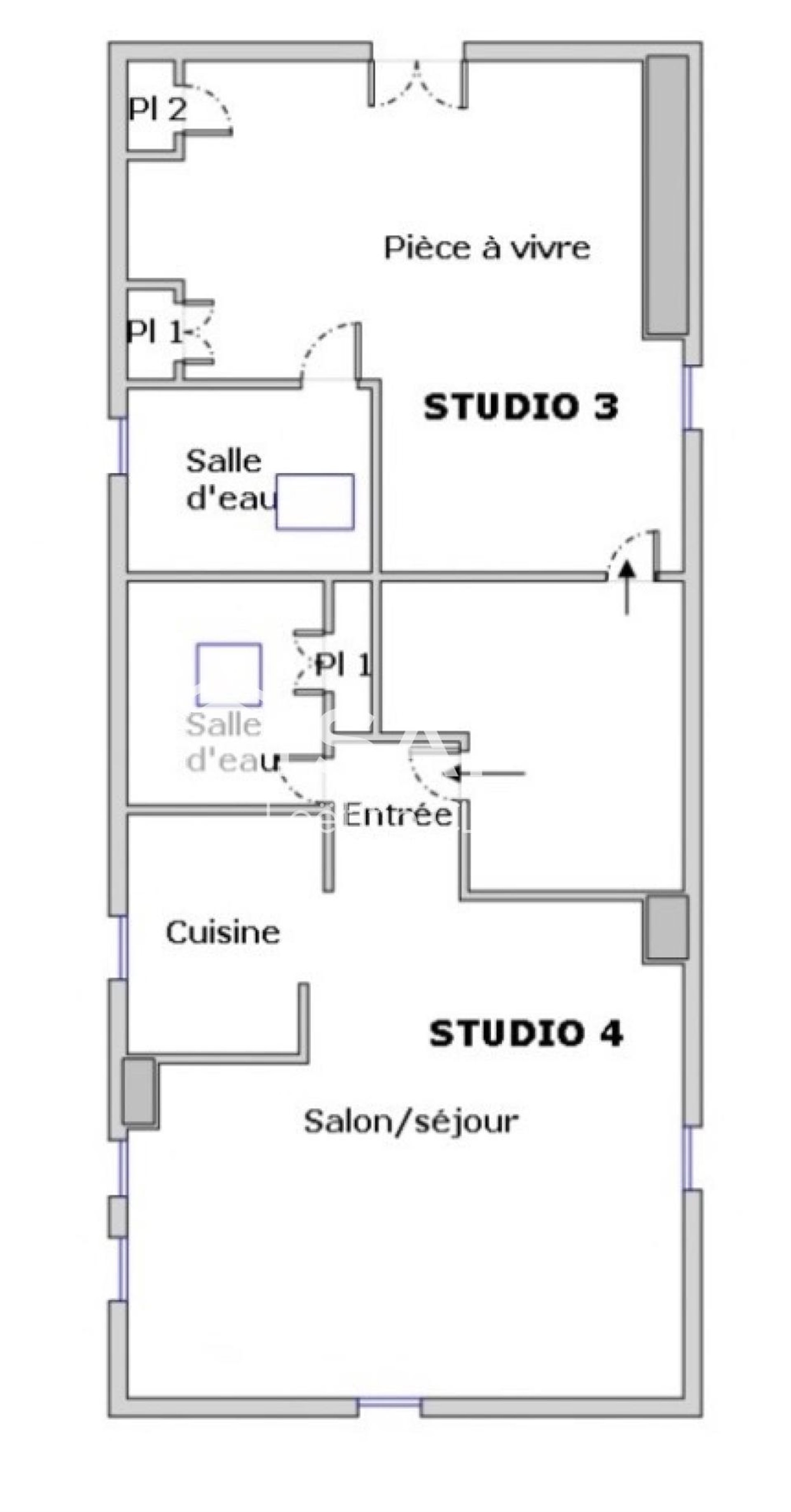 Appartement à vendre, 54m², Draguignan