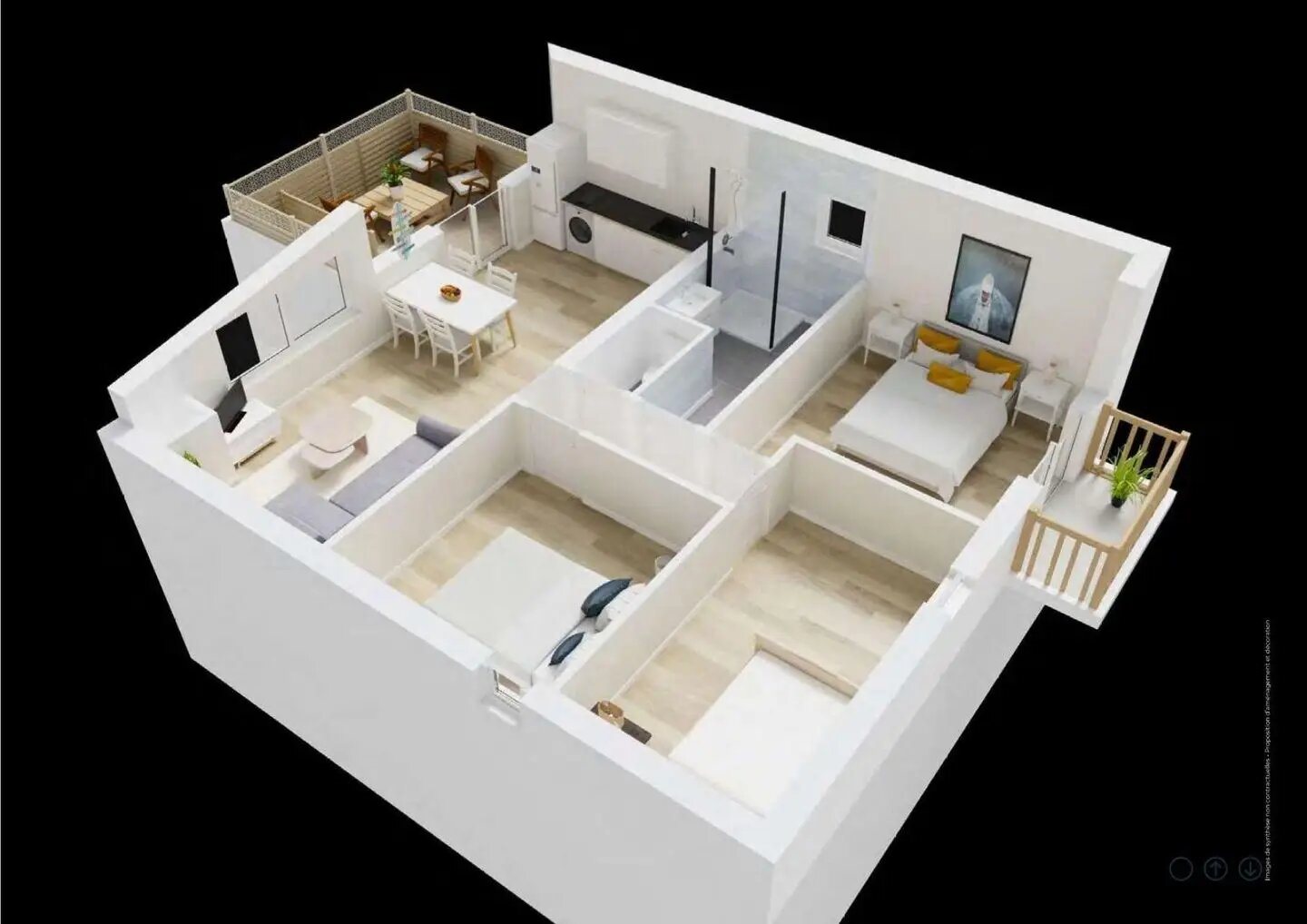 Appartement à vendre, 47m², Lège-Cap-Ferret
