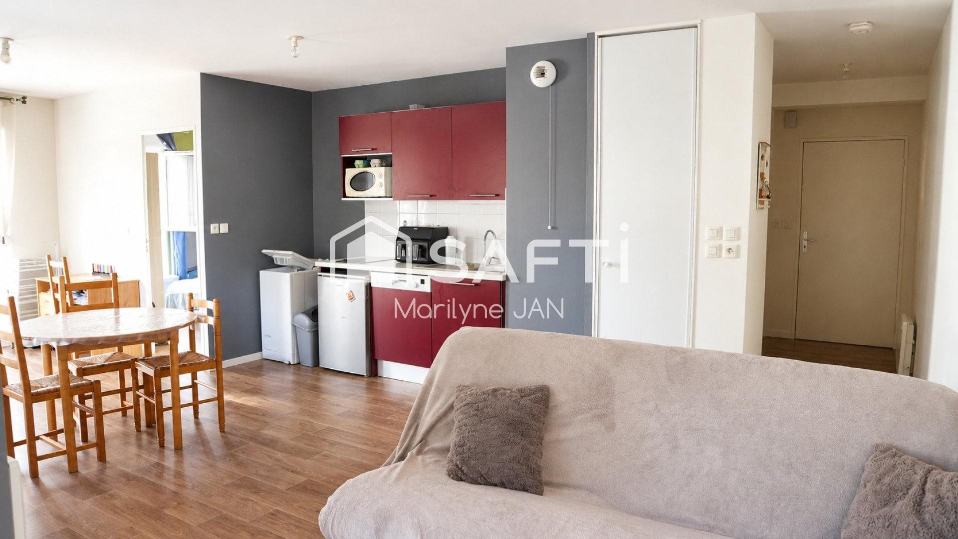 Appartement à vendre, 50m², Saint-Malo