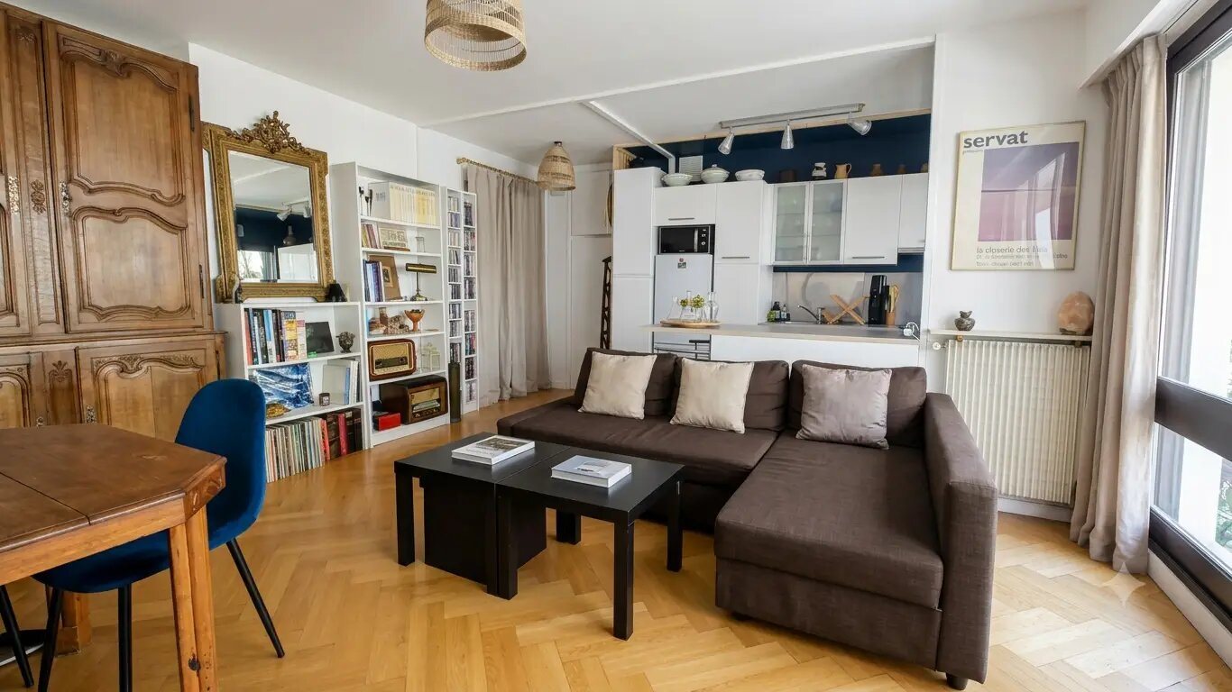 Appartement à vendre, 46m², Paris 20ème