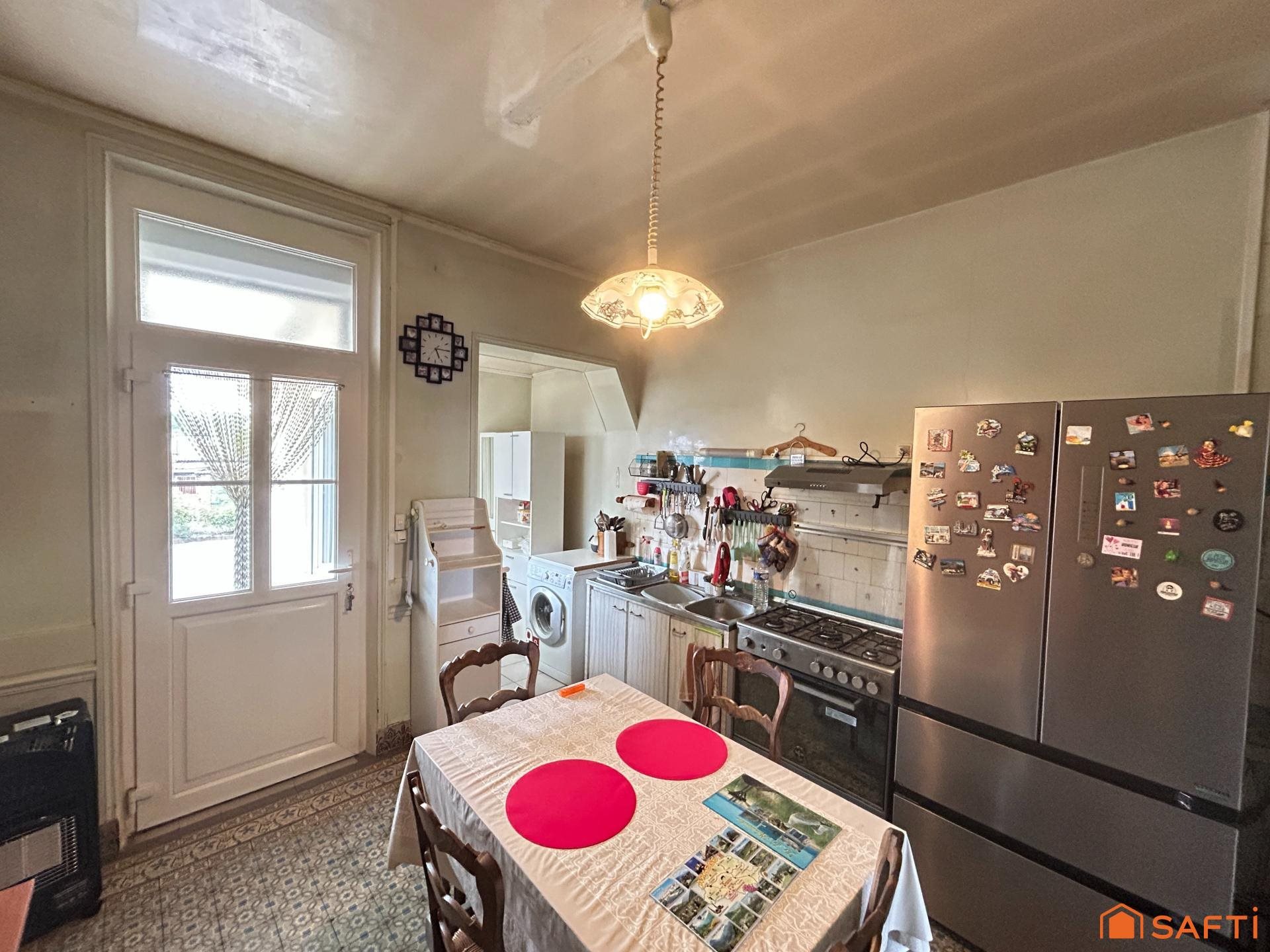 Maison à vendre, 82m², Origny-Sainte-Benoite