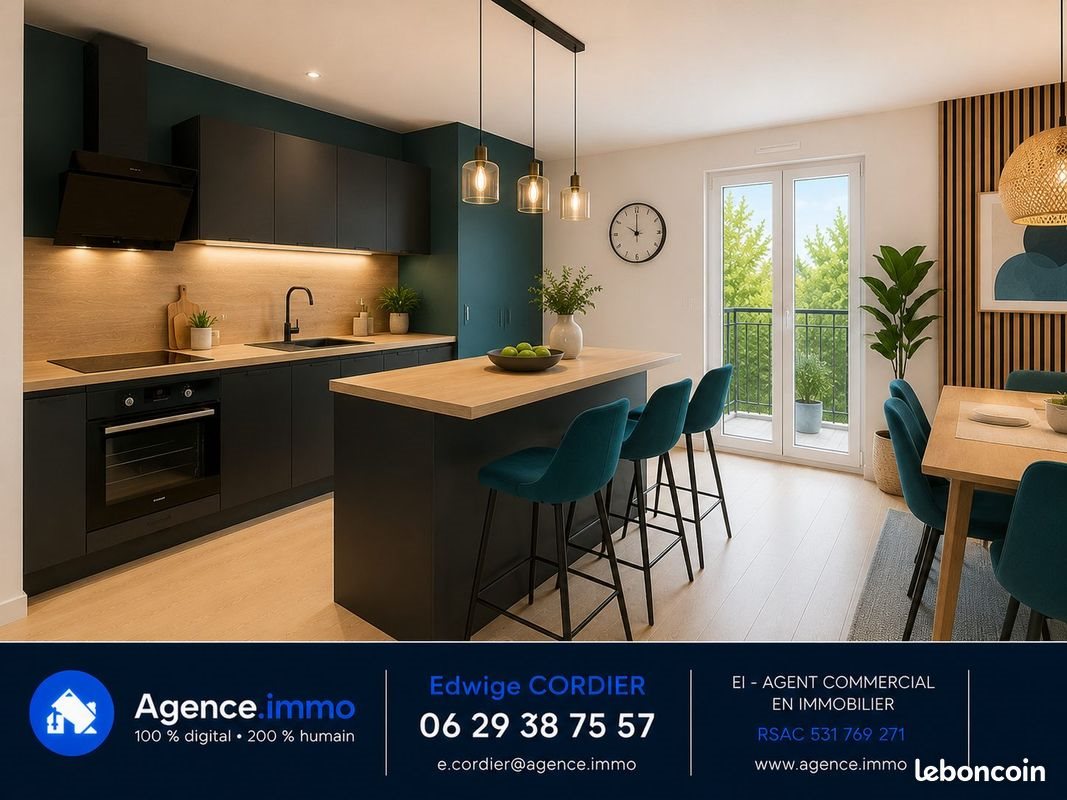 Appartement à vendre, 63m², Bussy-Saint-Georges