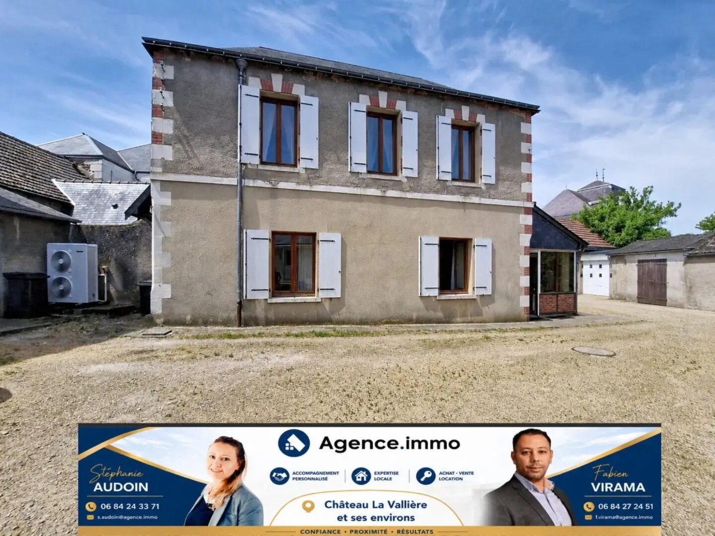 Maison à vendre, 159m², Château-la-Vallière