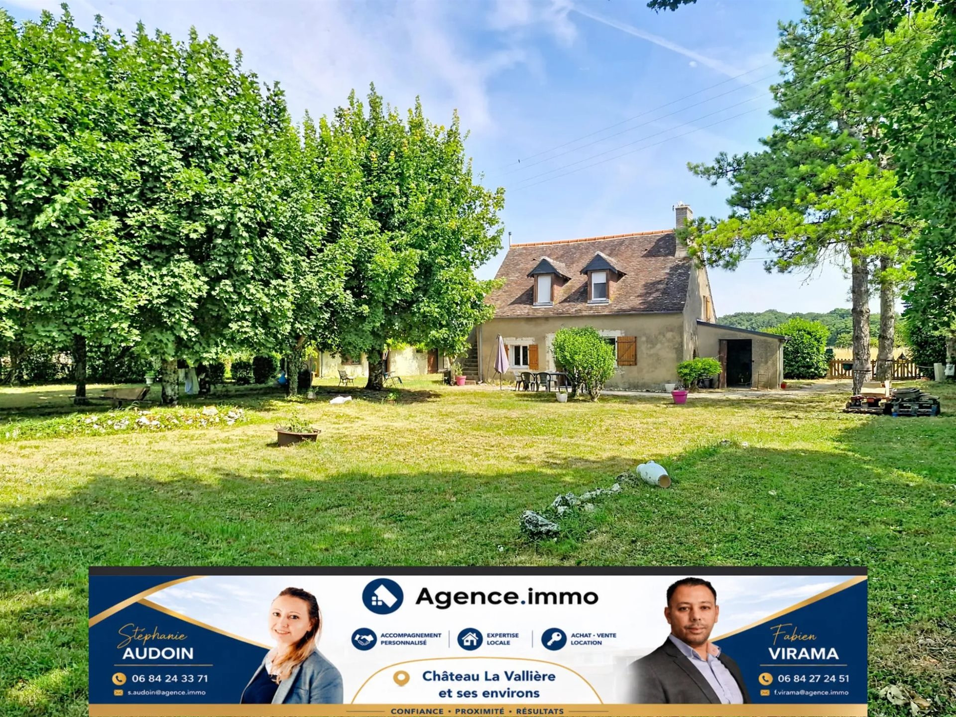 Maison à vendre, 65m², Château-la-Vallière