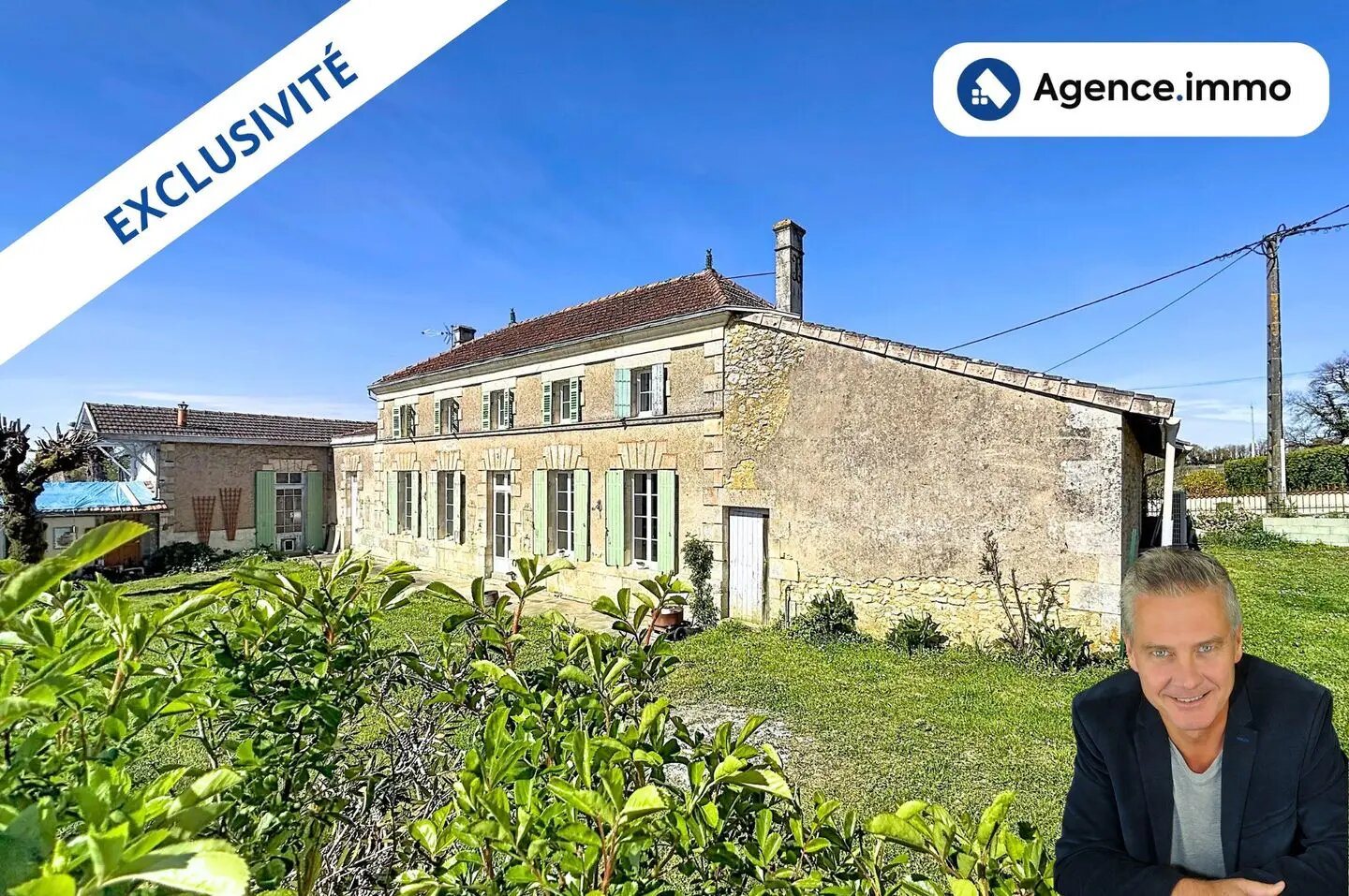 Maison à vendre, 162m², Saint-Bonnet-sur-Gironde