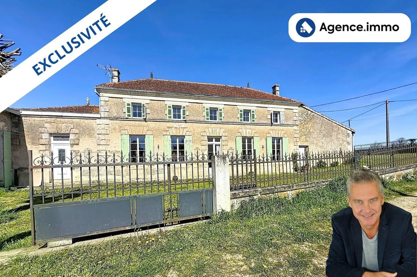 Maison à vendre, 162m², Saint-Bonnet-sur-Gironde