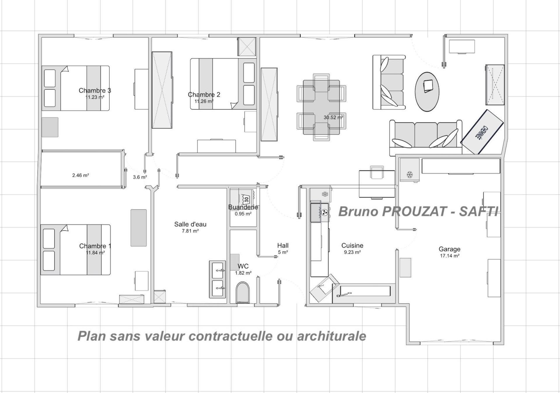 Maison à vendre, 98m², Nègrepelisse