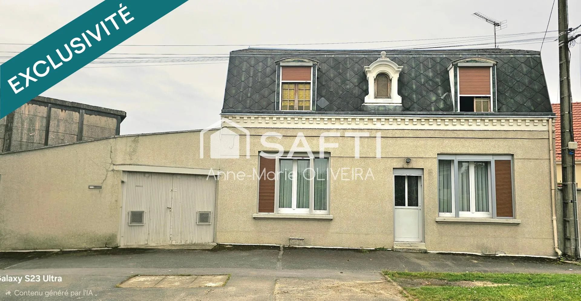 Maison à vendre, 230m², Tergnier