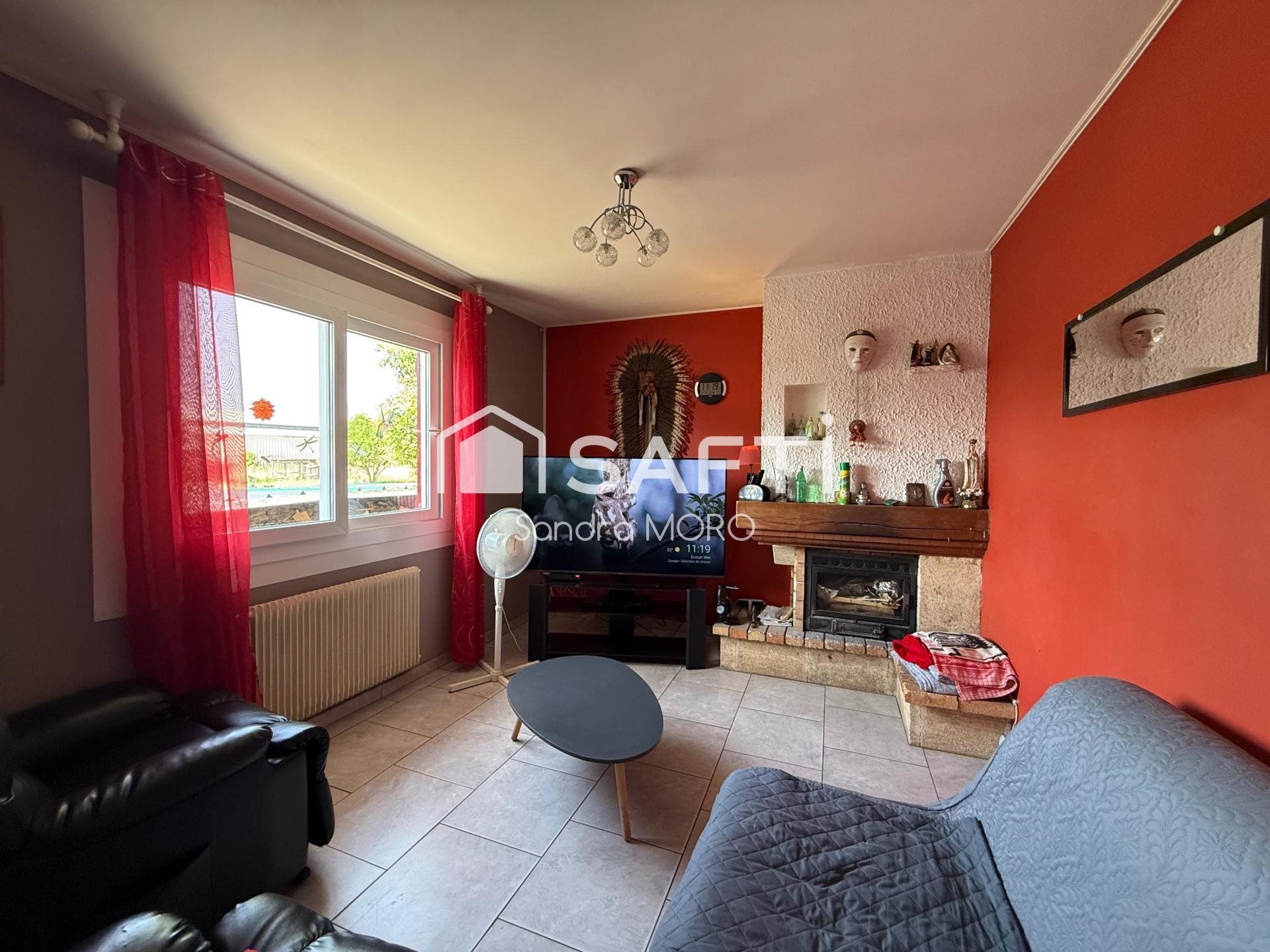 Maison à vendre, 85m², Lamothe-Landerron