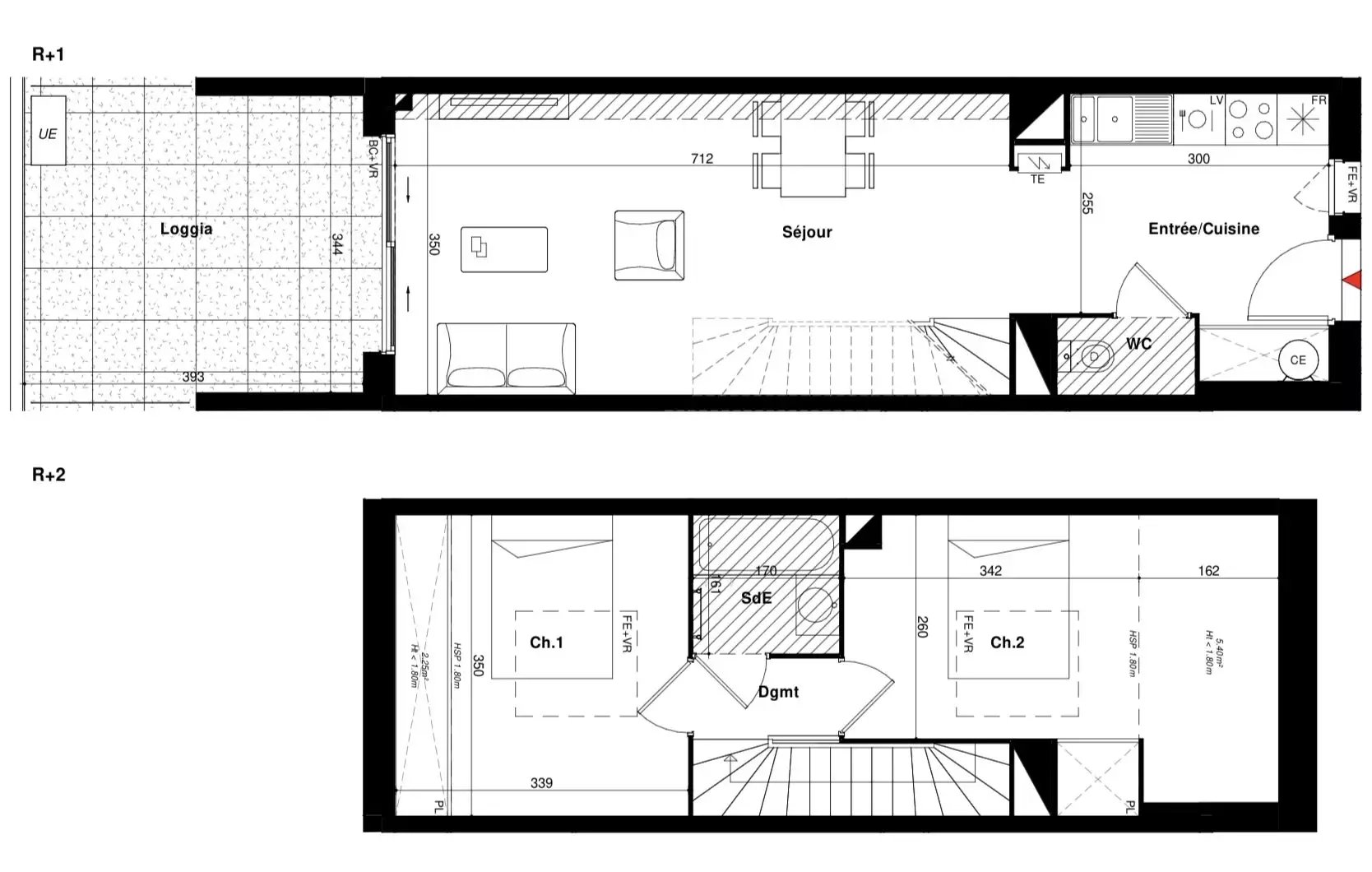 Appartement à vendre, 57m², Toulouse