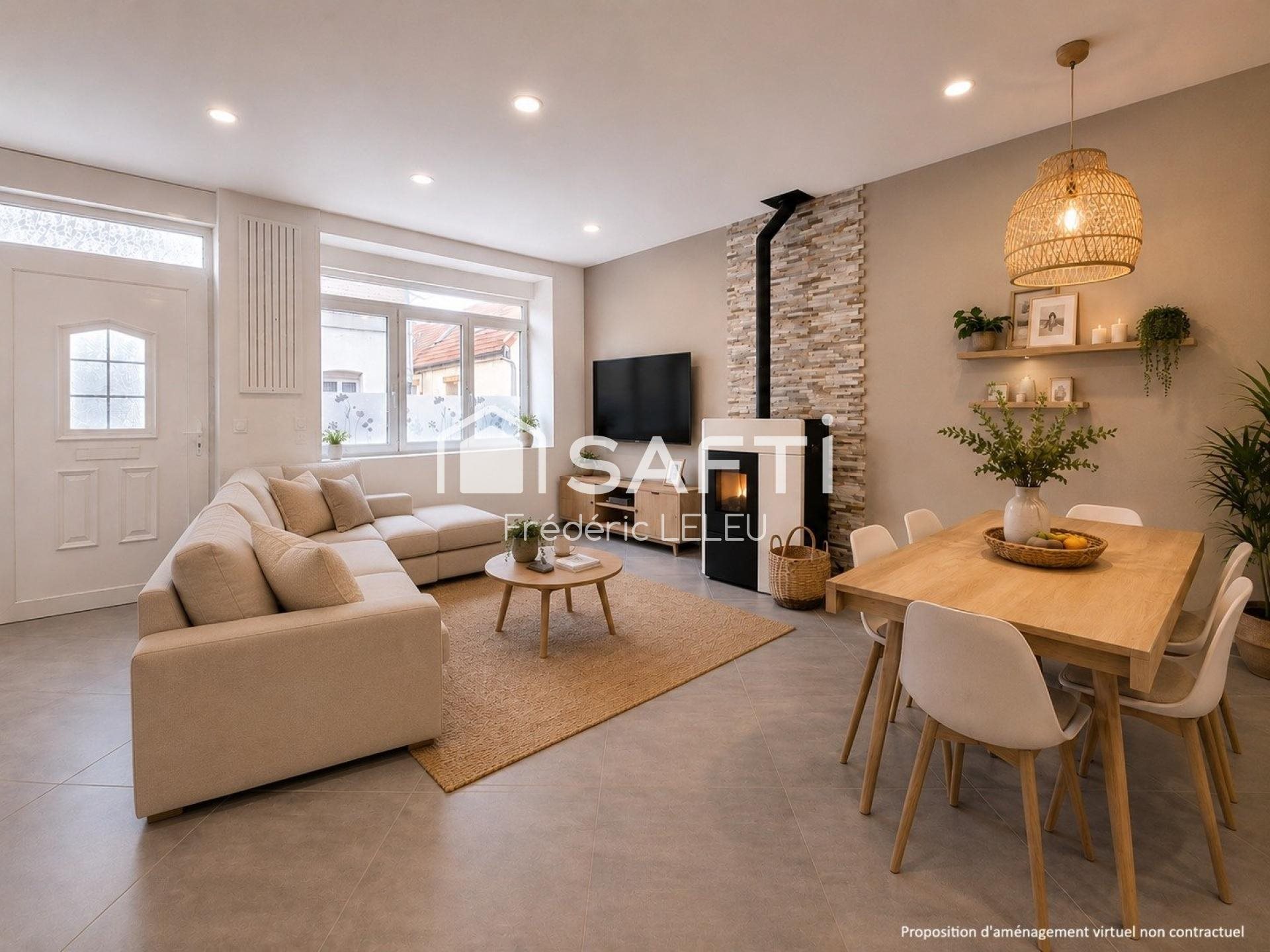 Maison à vendre, 116m², Lécluse