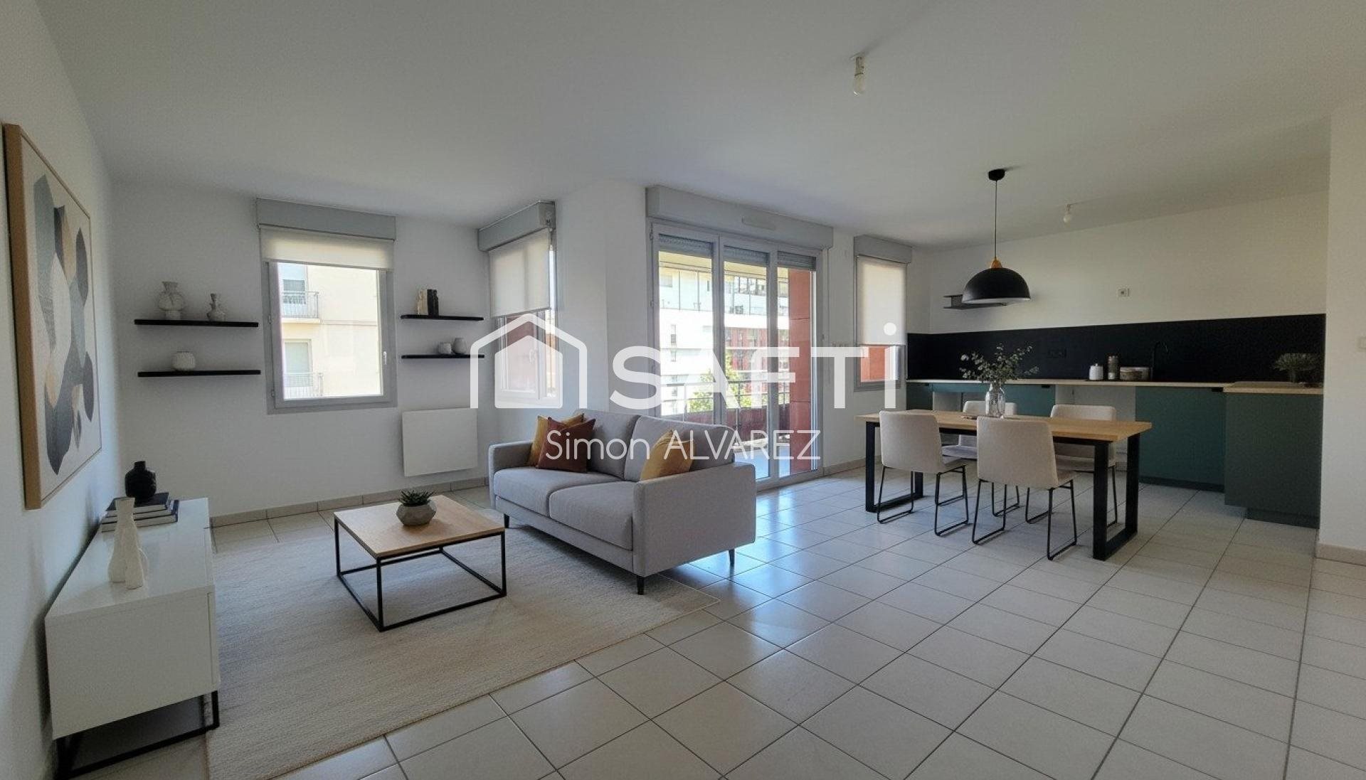 Appartement à vendre, 62m², Toulouse