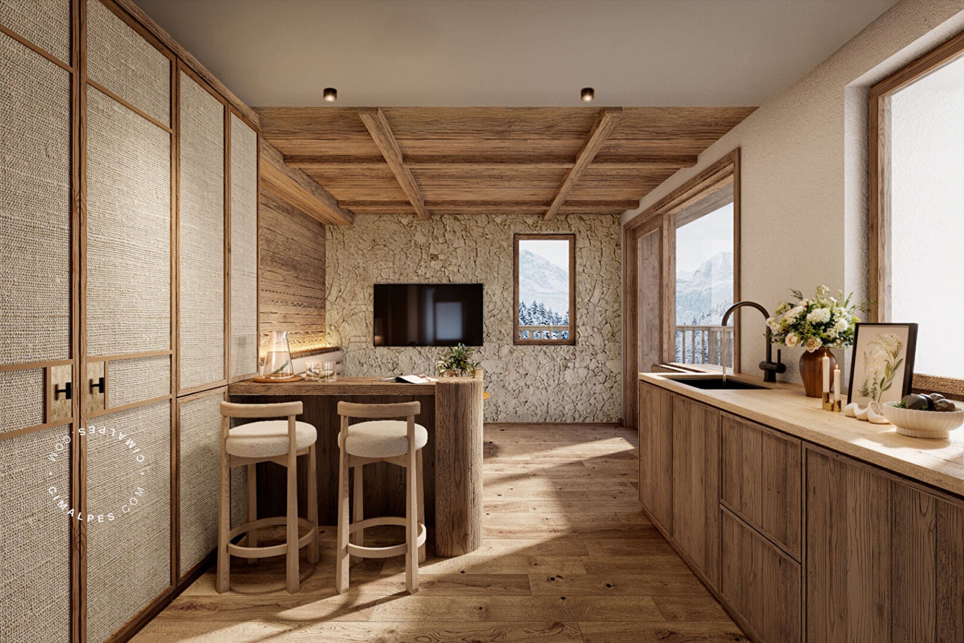 Appartement à vendre, 93m², Les Allues (Méribel)