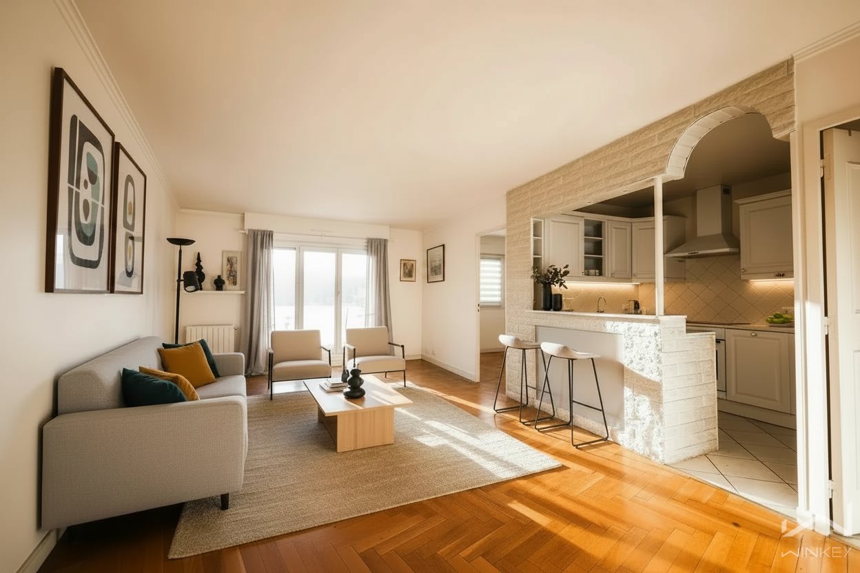Appartement à vendre, 56m², Boulogne-Billancourt