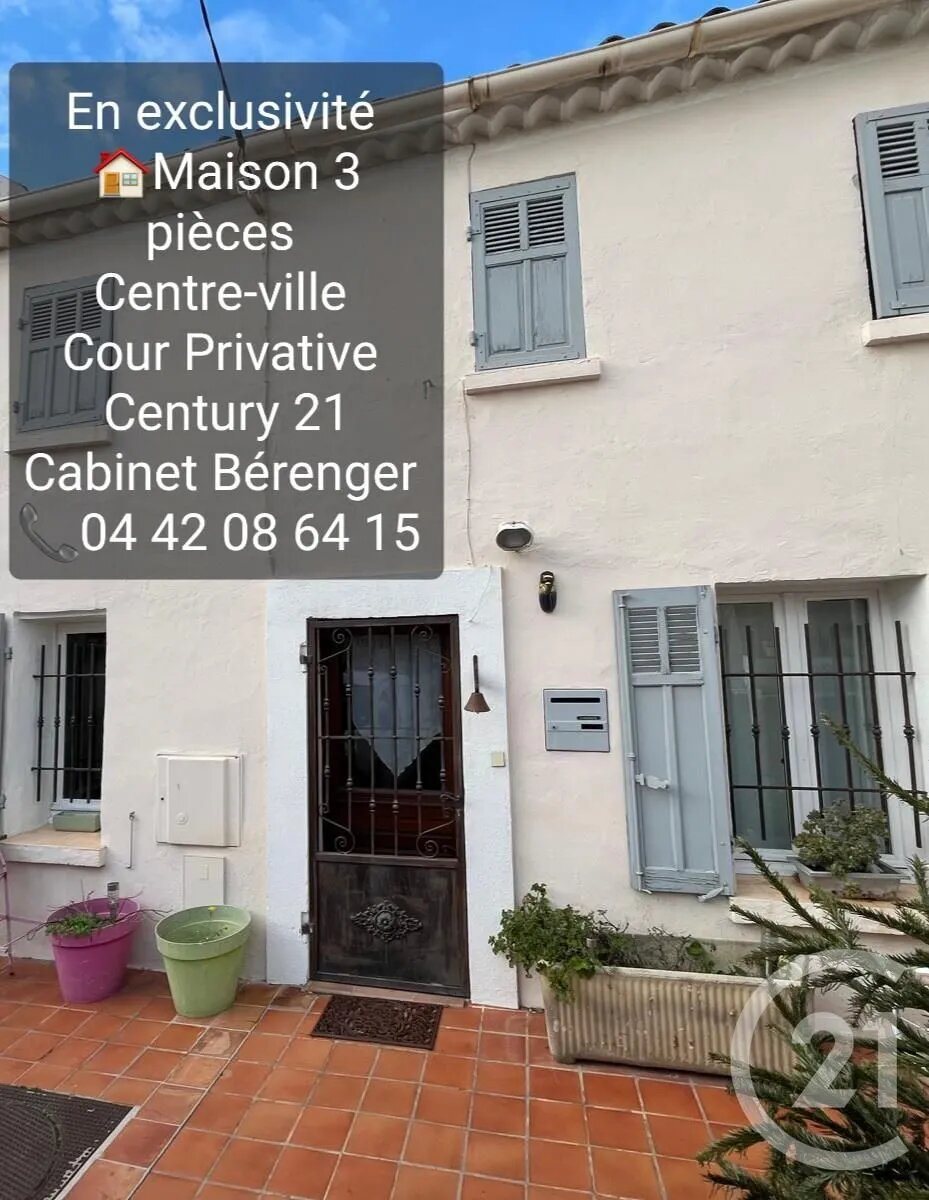Maison à vendre, 73m², La Ciotat