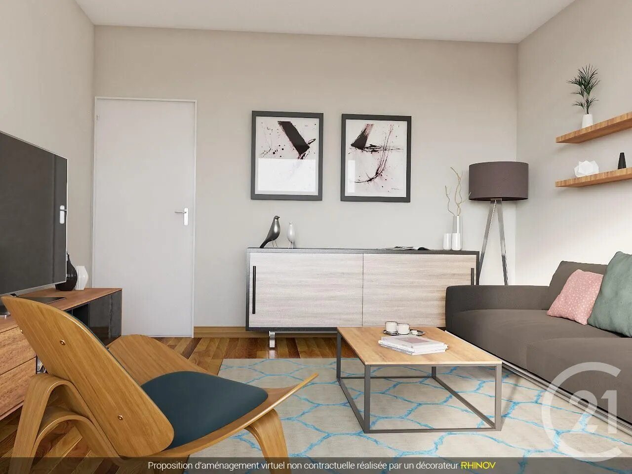 Appartement à louer, 54m², Saint-Max