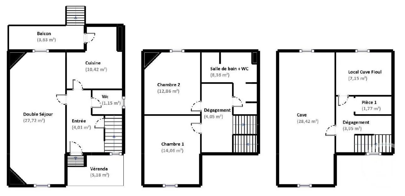 Maison à louer, 85m², Meudon