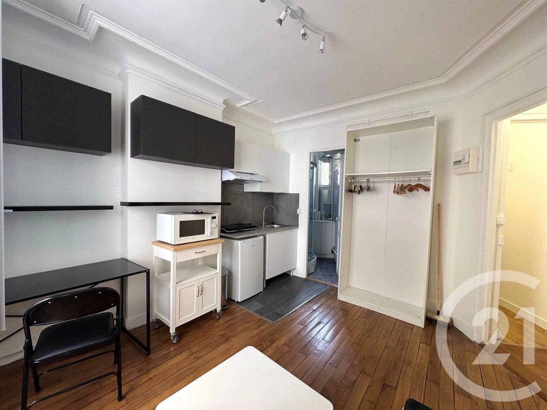 Appartement à louer, 19m², Paris 16ème