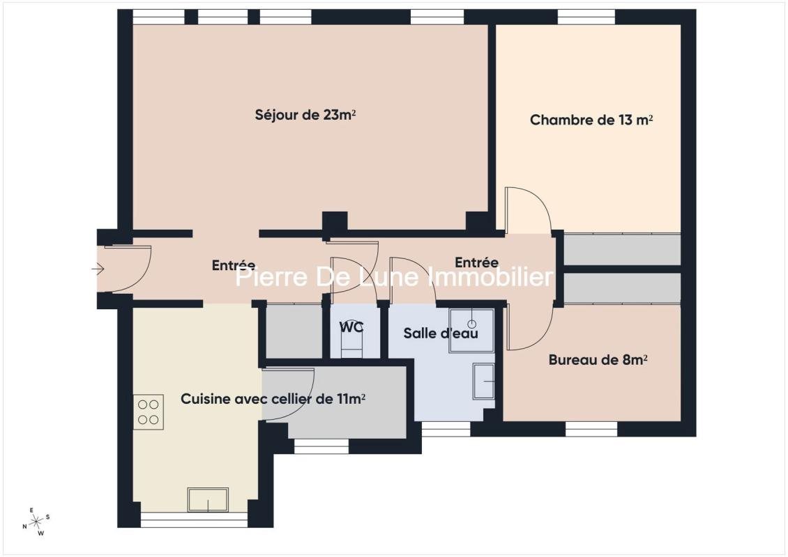 Appartement à vendre, 68m², Oullins