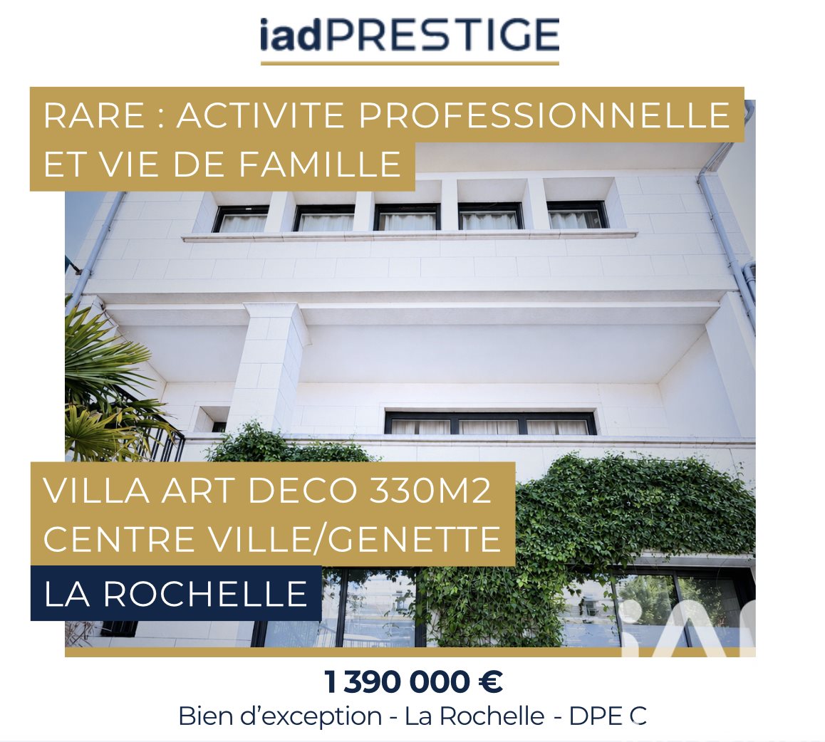 Maison à vendre, 330m², La Rochelle
