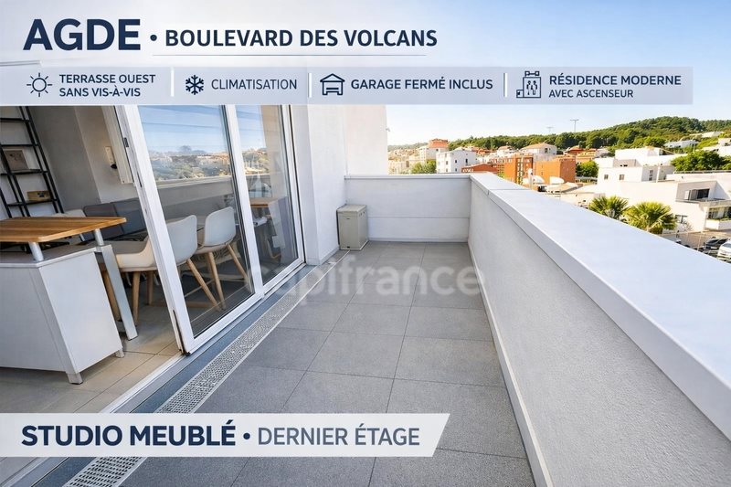 Appartement à vendre, 23m², Agde (Cap d'Agde)