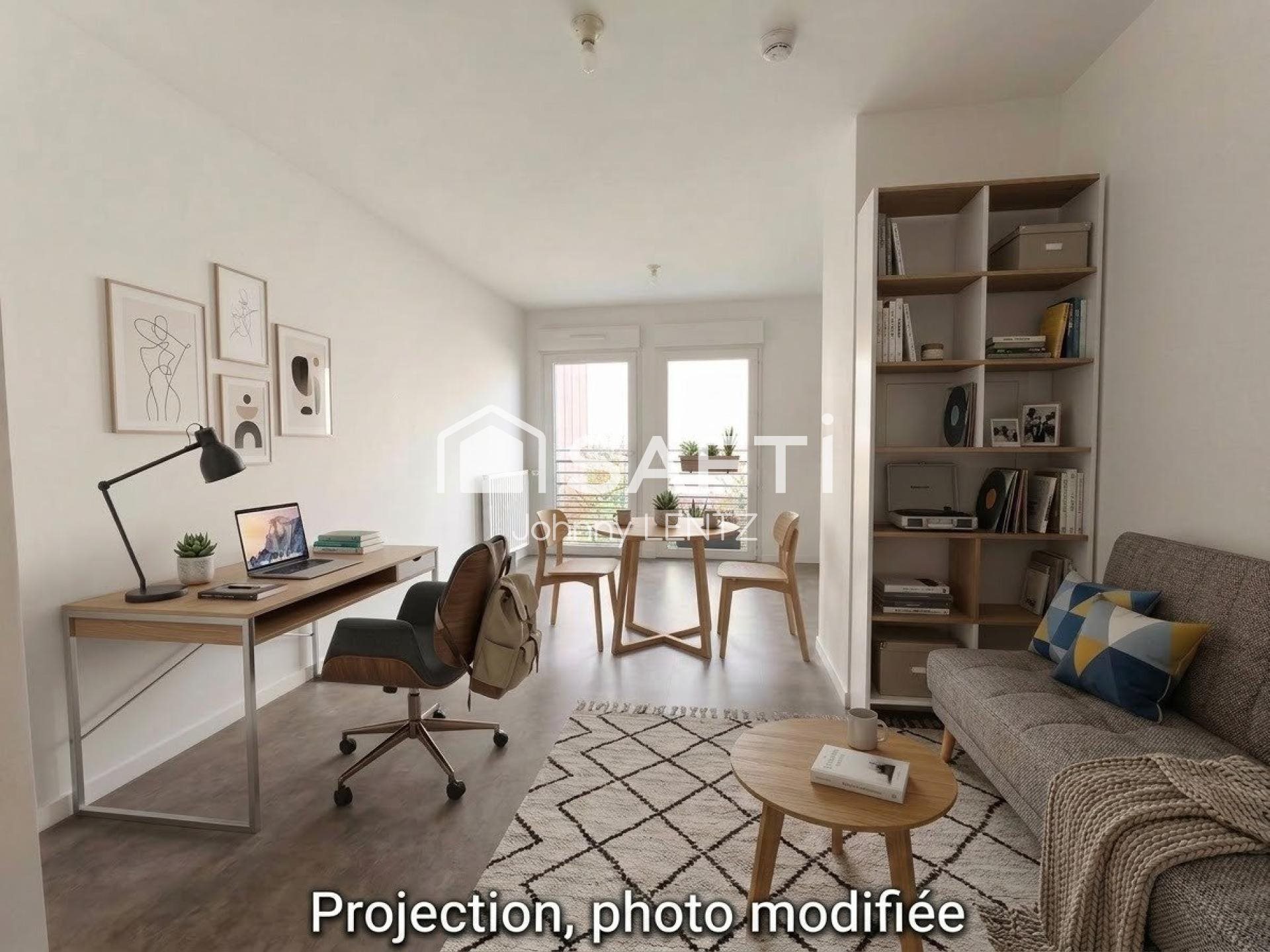 Appartement à vendre, 24m², Tours