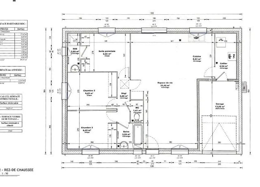 Maison à vendre, 85m², Champdieu